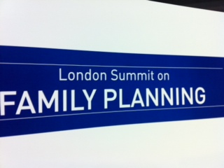 Live at the London Summit on Family Planning