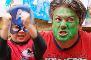 dressing up as a Super Hero