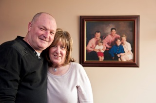 John and Sylvia Robinson. Blind Veterans John and Sylvia Robinson. Blind Veterans