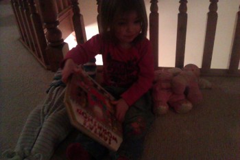 reading books