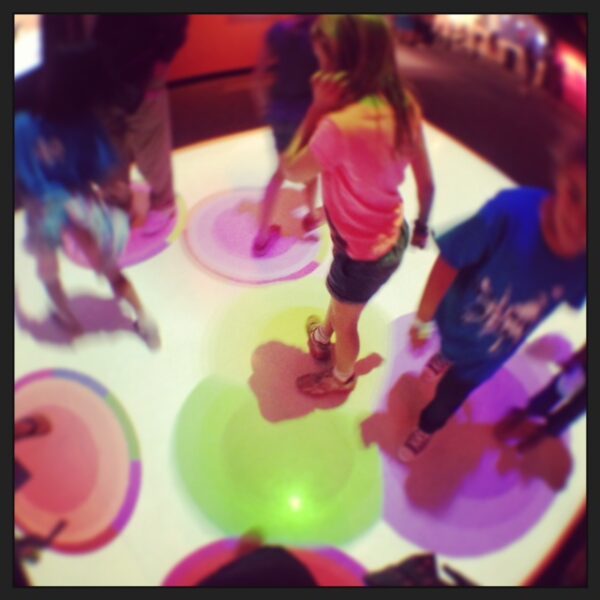 The Tech museum in Silicon Valley has loads of hands-on exhibits to interest children.