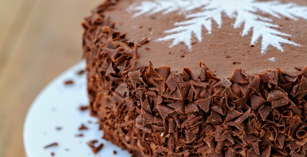 Christmas cake from Morrisons