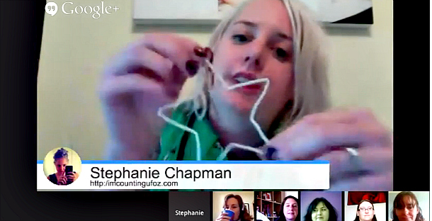 Stephanie Chapman on BritMums hangout