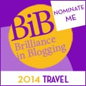 NOMINATE ME BiB 2014 TRAVEL
