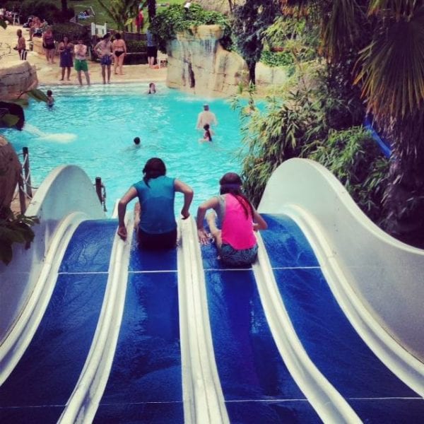 The Domaine des Ormes 5-star camping/mobile home site is a child’s dream! It has the largest aqua park in Brittany – with a lagoon style swimming complex with waterfalls and slides and a separate indoor water park and wave pool!