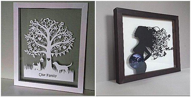 All By Mama papercut