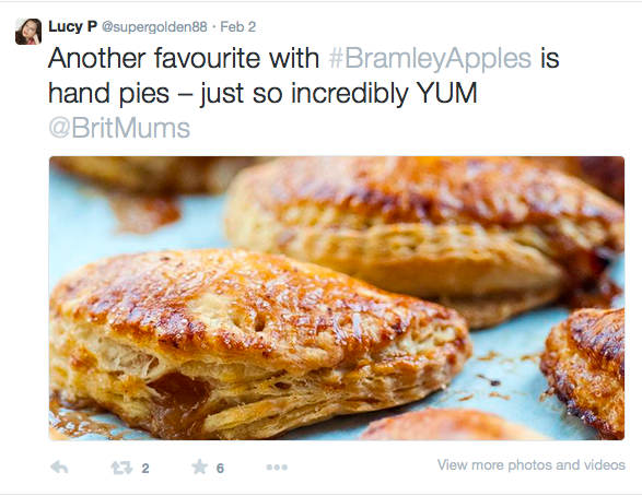 Bramley apple hand pies by Lucy @Supergolden88