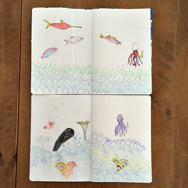 Ocean Spray sketchbook