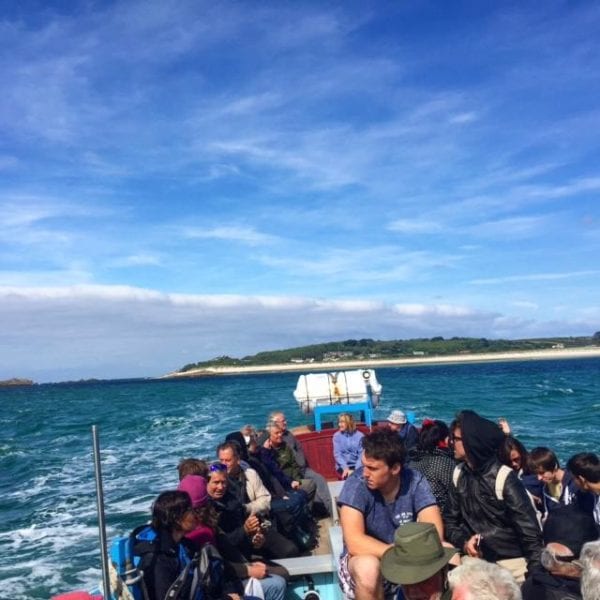 Taking the "bus" home from St Martins