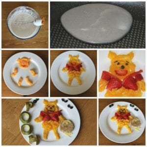 Winnie the Pooh meal on PODcast Dove