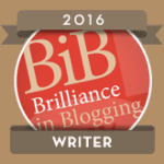 BiBs 2016 Writer Badge