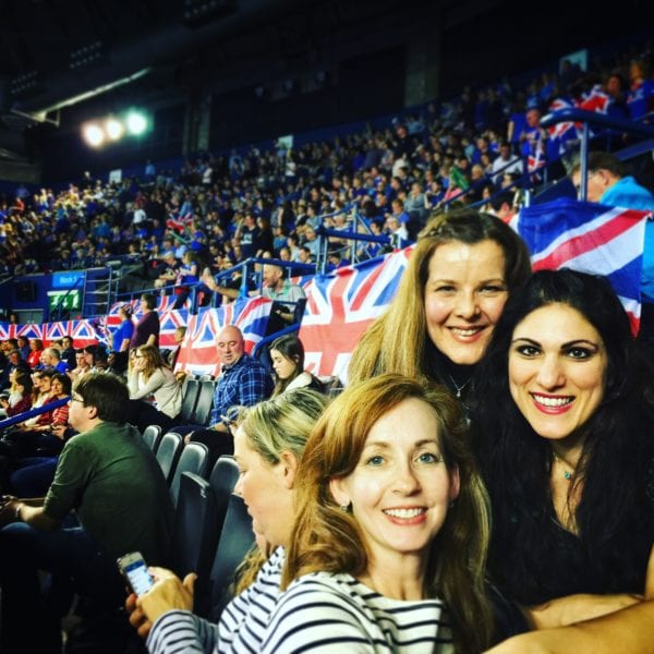Jenography, Juggle Mum and Honest Mum at the Davis Cup
