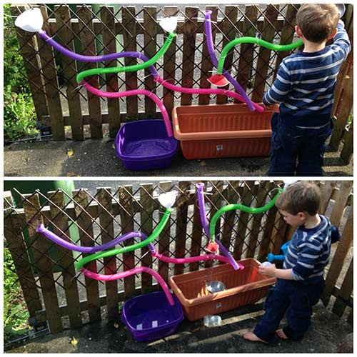 DIY Garden Water Activity