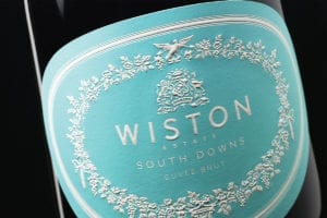 Wiston Estate wine label
