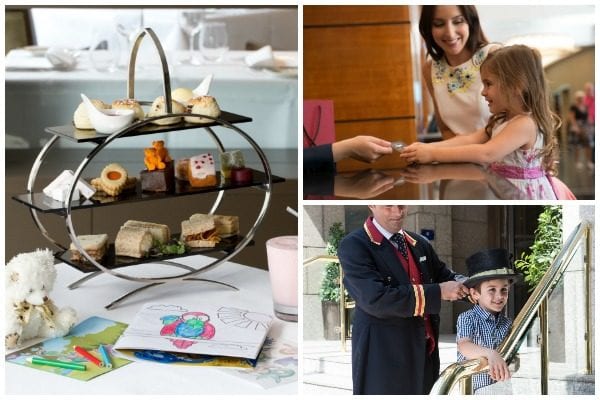 children's tea Royal Garden Hotel