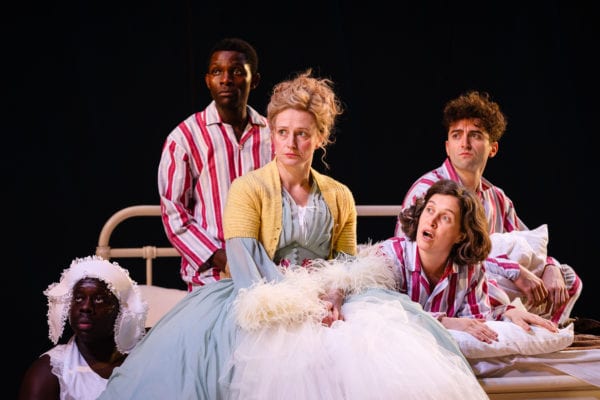 Michael (John Pfumojena) & Mrs Darling (