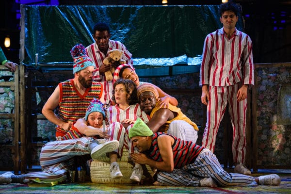 Wendy (Madeleine Worrall) and the lost boys