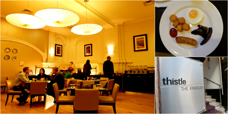 Kingsley breakfast collage of breakfast at Kingsley Hotel