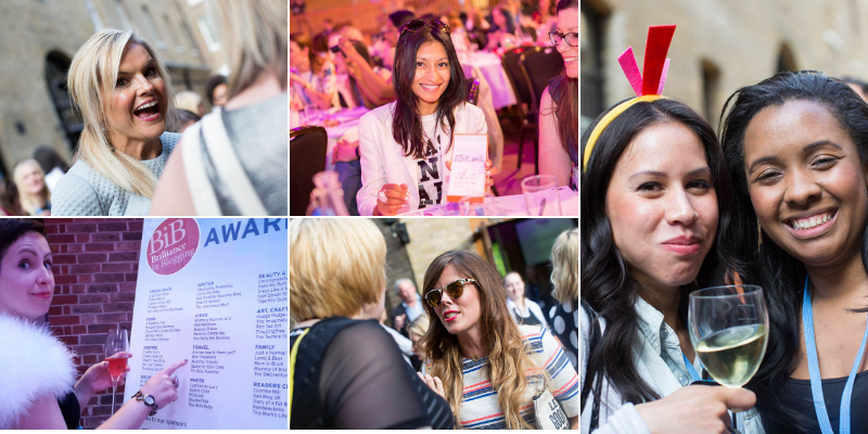 collage of bloggers at BiB Awards