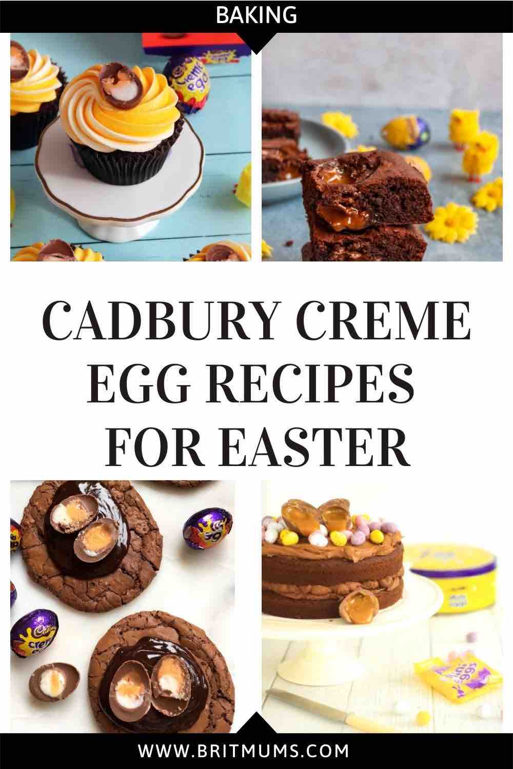 Love Cadbury Creme Eggs? Here are some recipes ideas for brownies, cupcakes, cake, cookies and more!