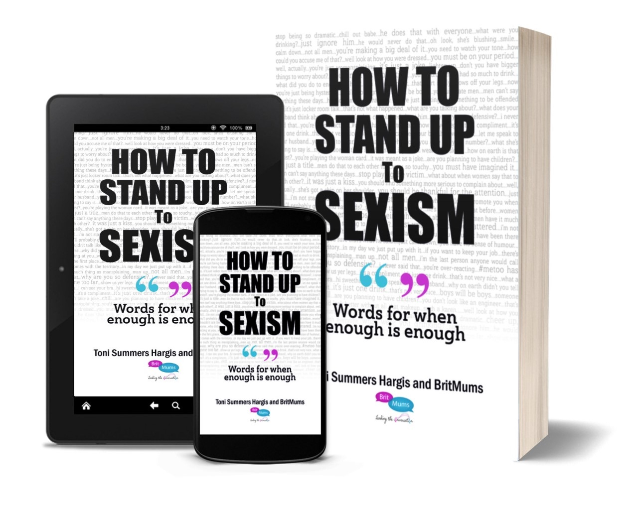 How to stand up to sexism book in print, tablet and mobile phone format