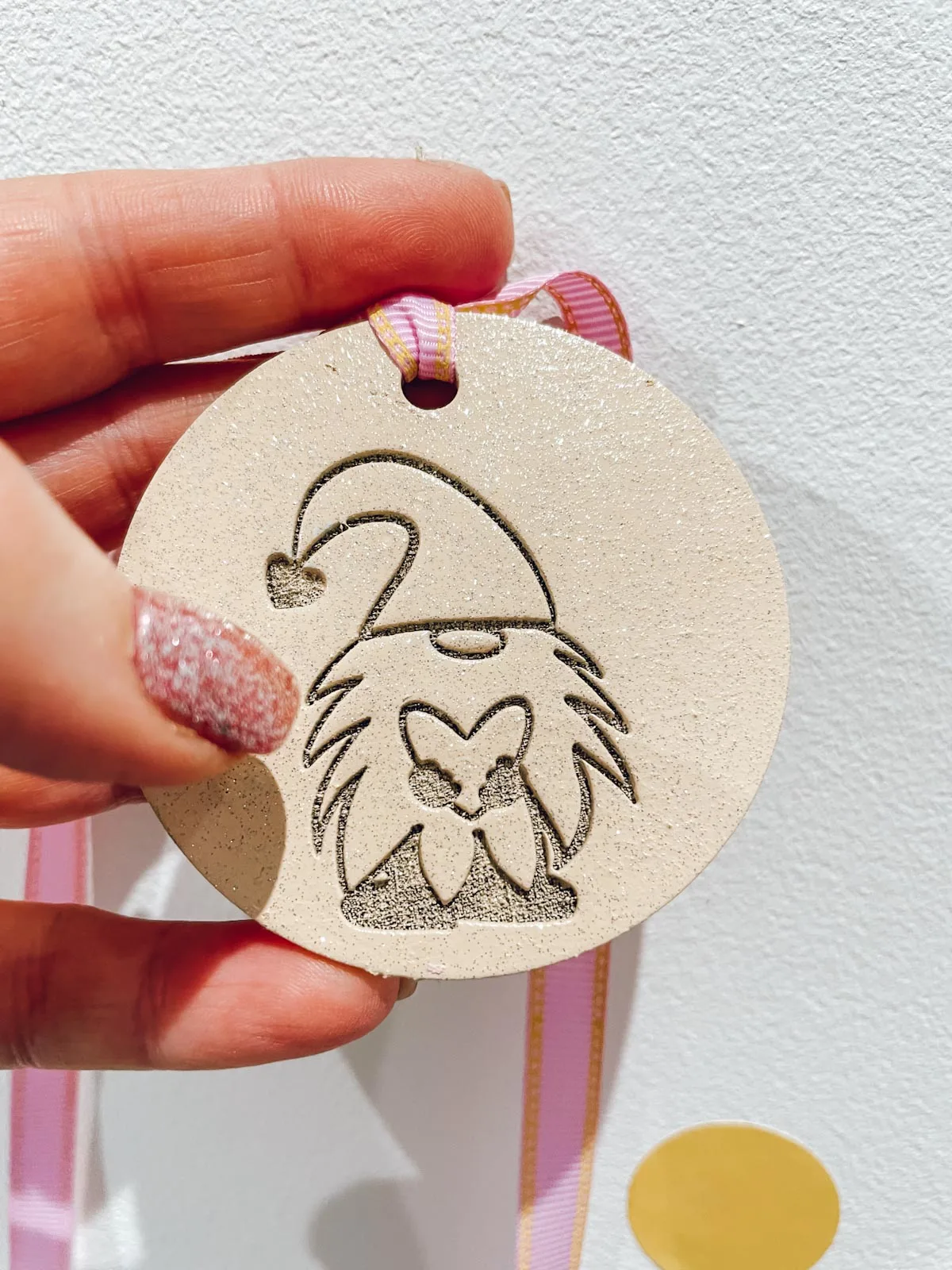 Valentine Gnome cut and engraved on glowforge