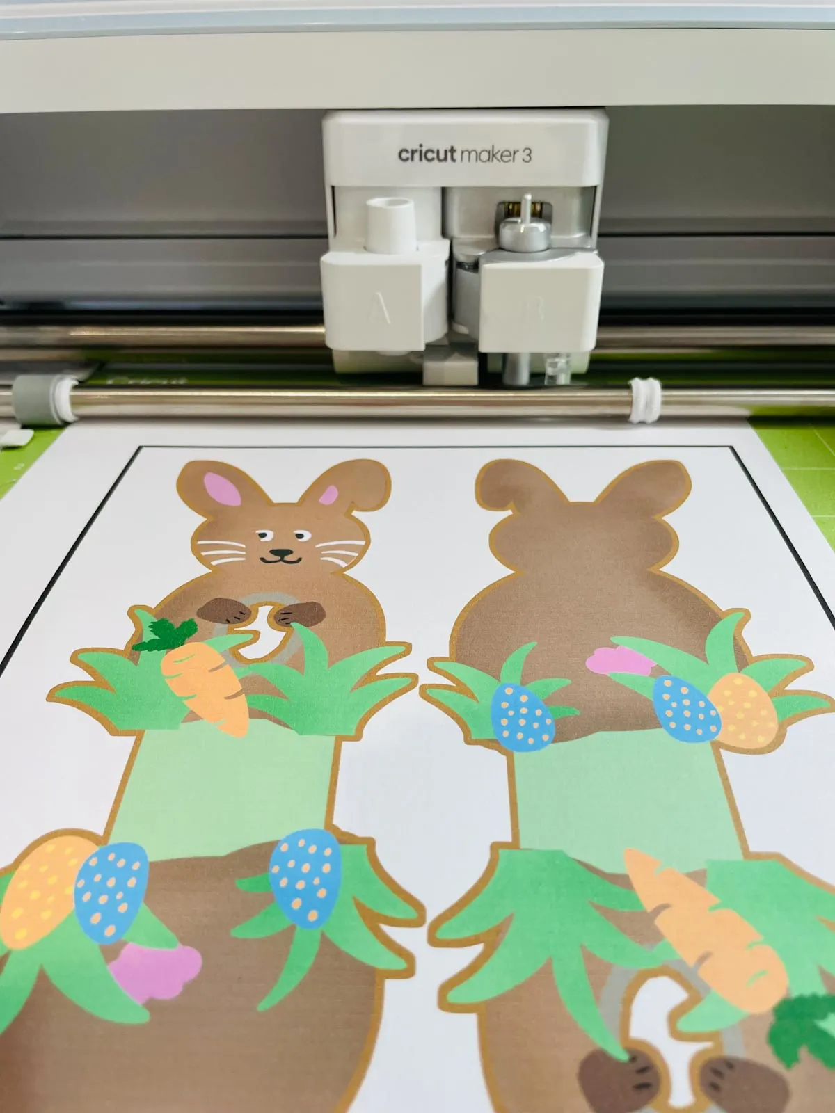 Printable Bunny Easter Egg Holder Template