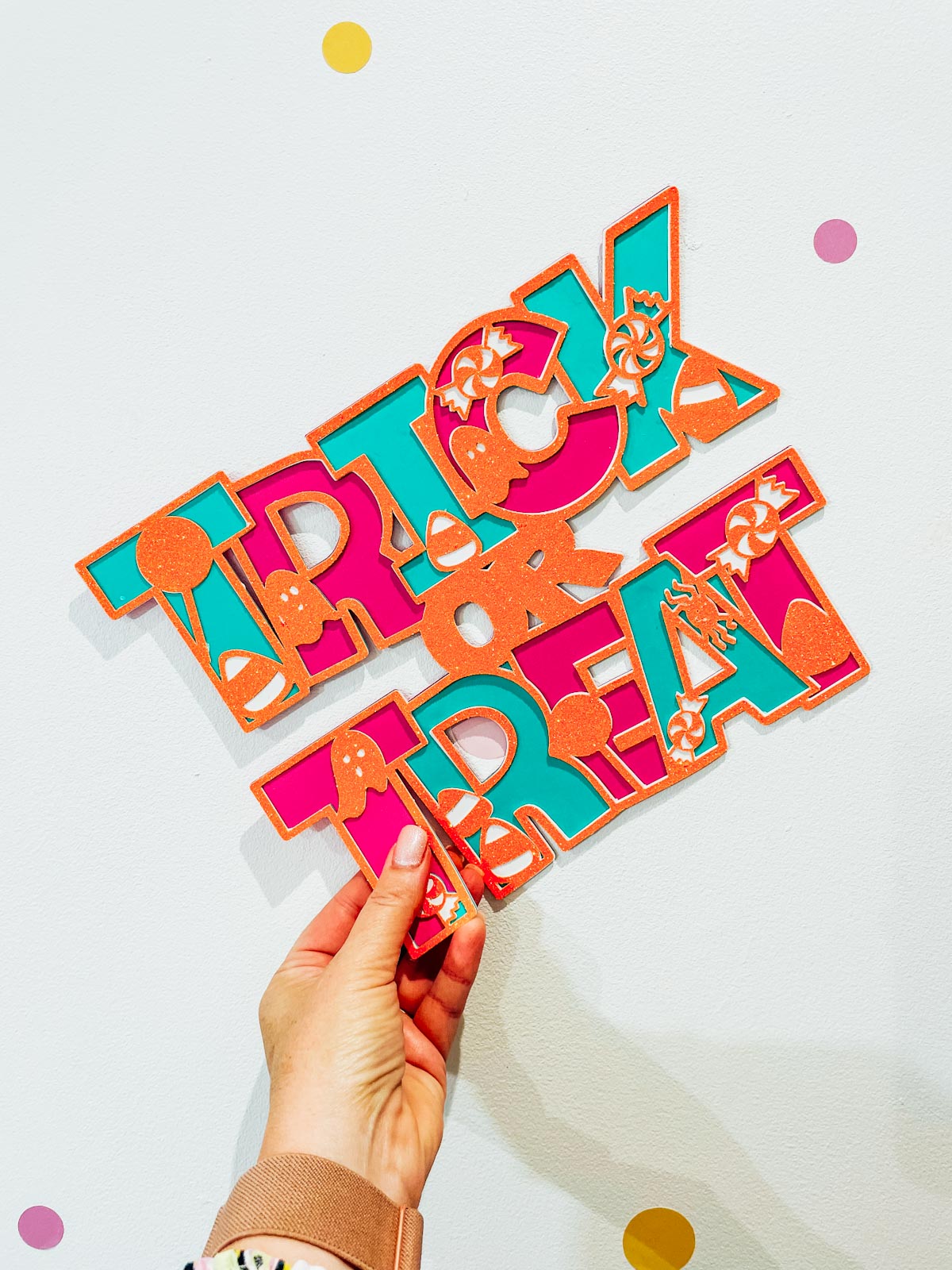 Free Trick or Treat Cut file